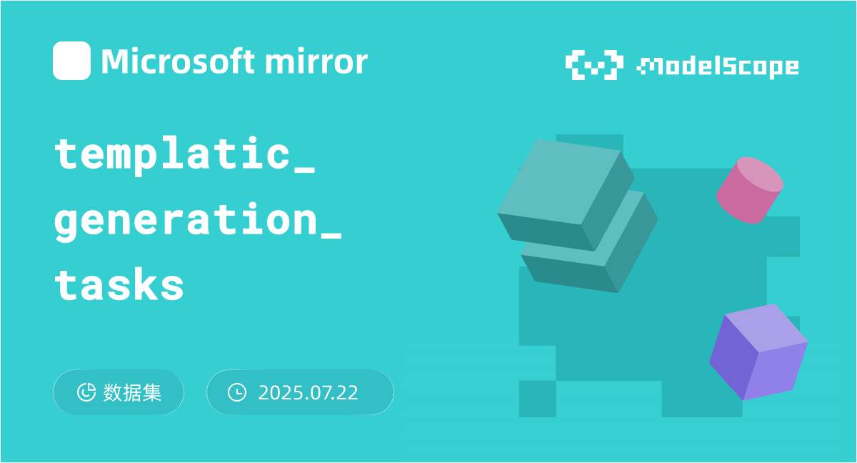 templatic_generation_tasks