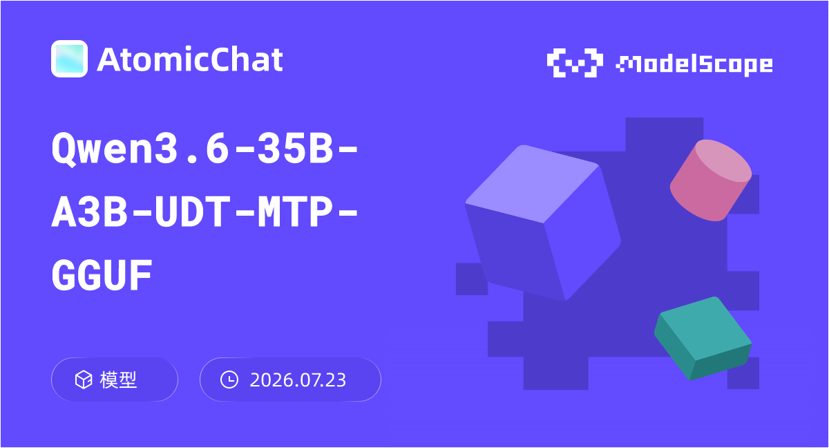 Qwen3.6-35B-A3B-UDT-MTP-GGUF