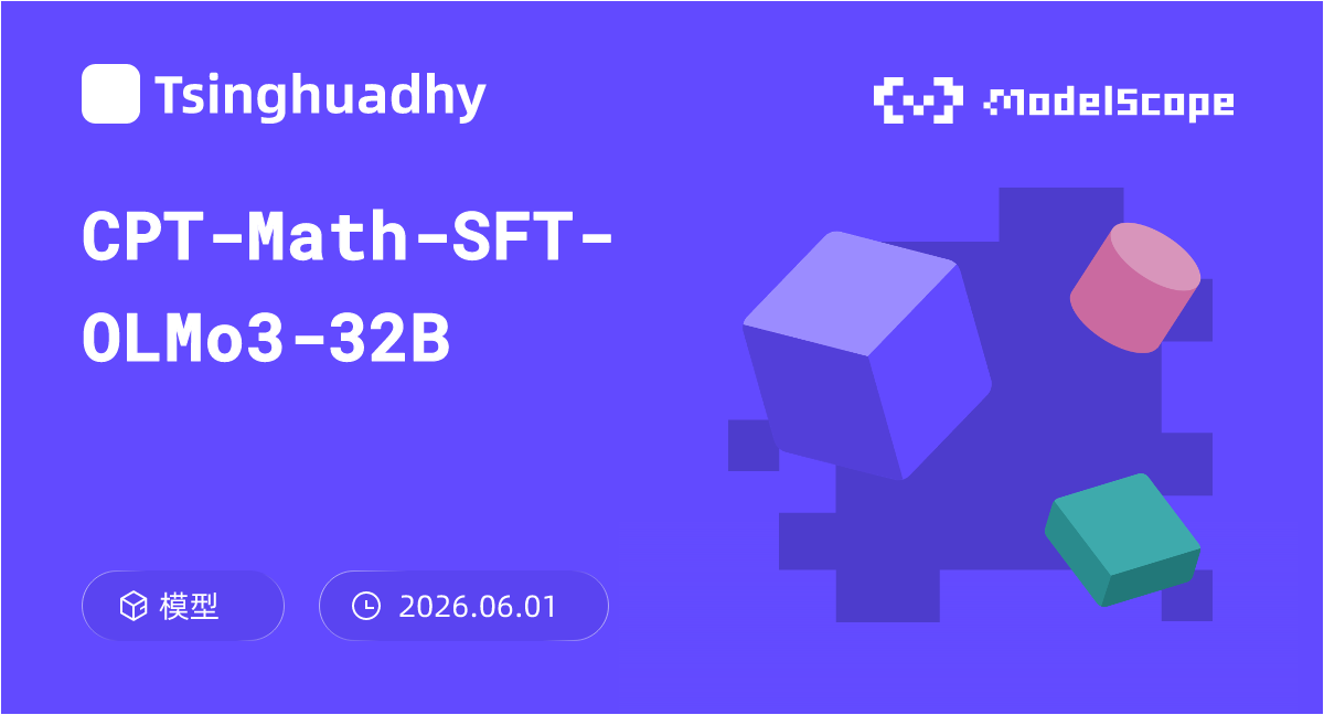CPT-Math-SFT-OLMo3-32B