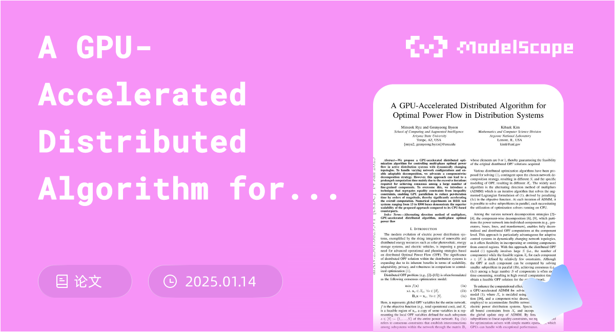A GPU-Accelerated Distributed Algorithm for Optimal Power Flow in ...