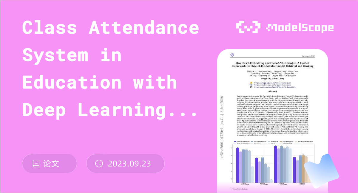Class Attendance System in Education with Deep Learning Method