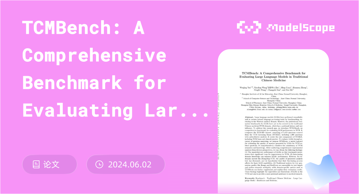 TCMBench: A Comprehensive Benchmark for Evaluating Large Language ...