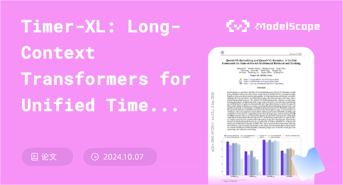 Timer-XL: Long-Context Transformers for Unified Time Series Forecasting