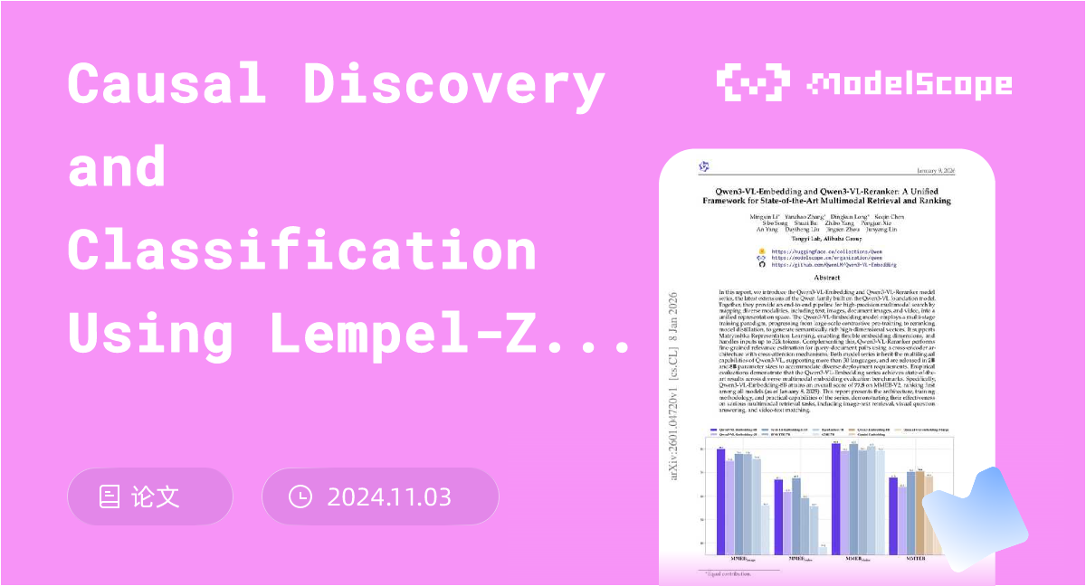Causal Discovery and Classification Using Lempel-Ziv Complexity