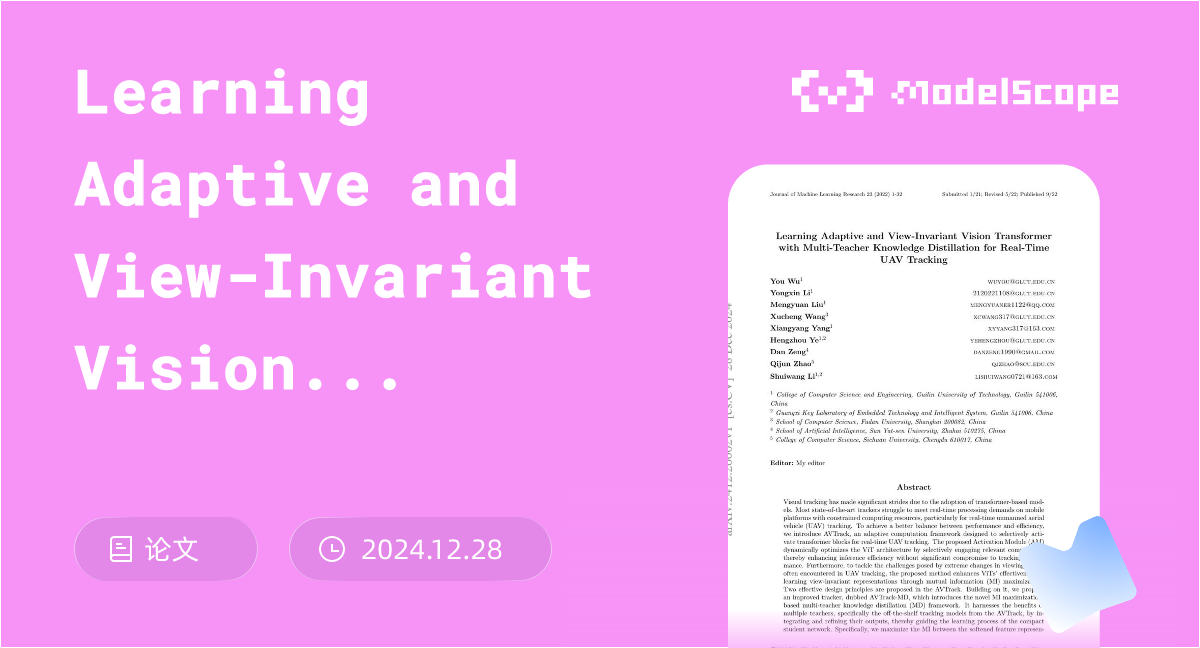 Learning Adaptive and View-Invariant Vision Transformer with Multi ...