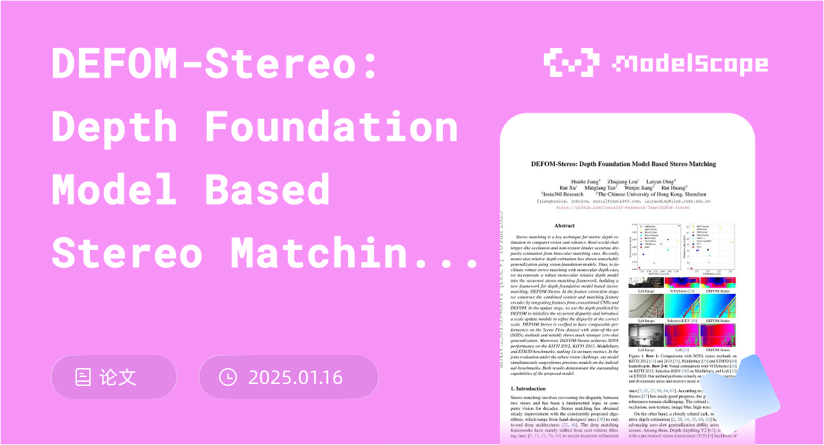 DEFOM-Stereo: Depth Foundation Model Based Stereo Matching