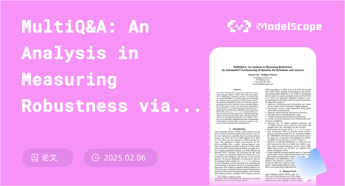 MultiQ&A: An Analysis in Measuring Robustness via Automated ...