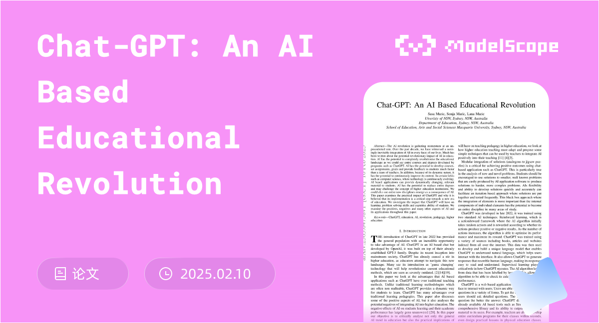 Chat-GPT: An AI Based Educational Revolution