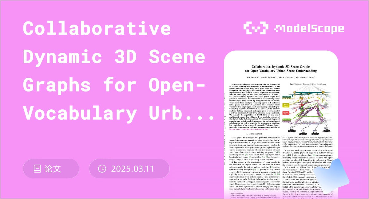 Collaborative Dynamic 3D Scene Graphs for Open-Vocabulary Urban Scene ...