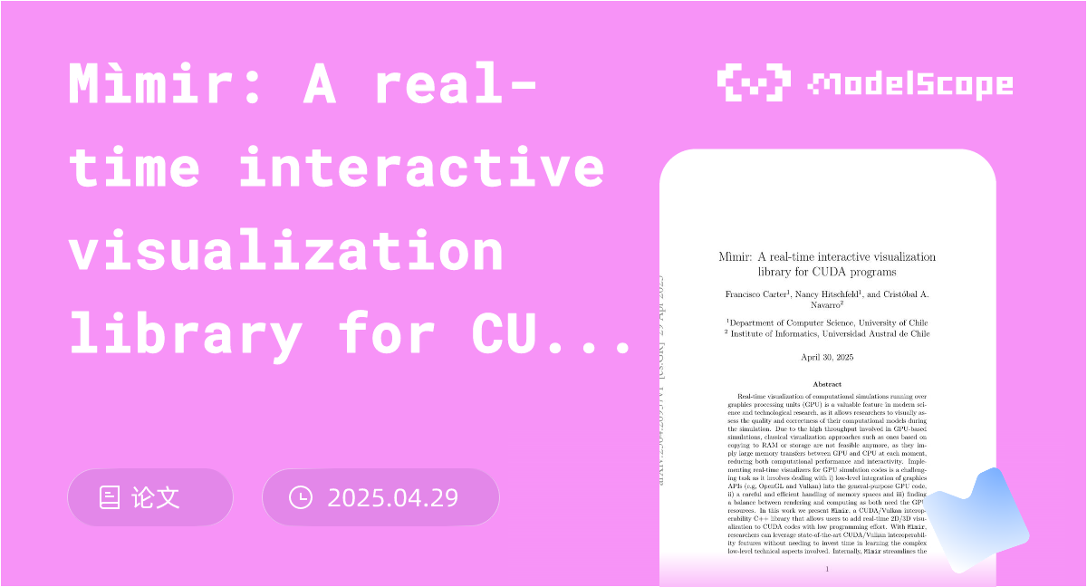 Mìmir: A real-time interactive visualization library for CUDA programs