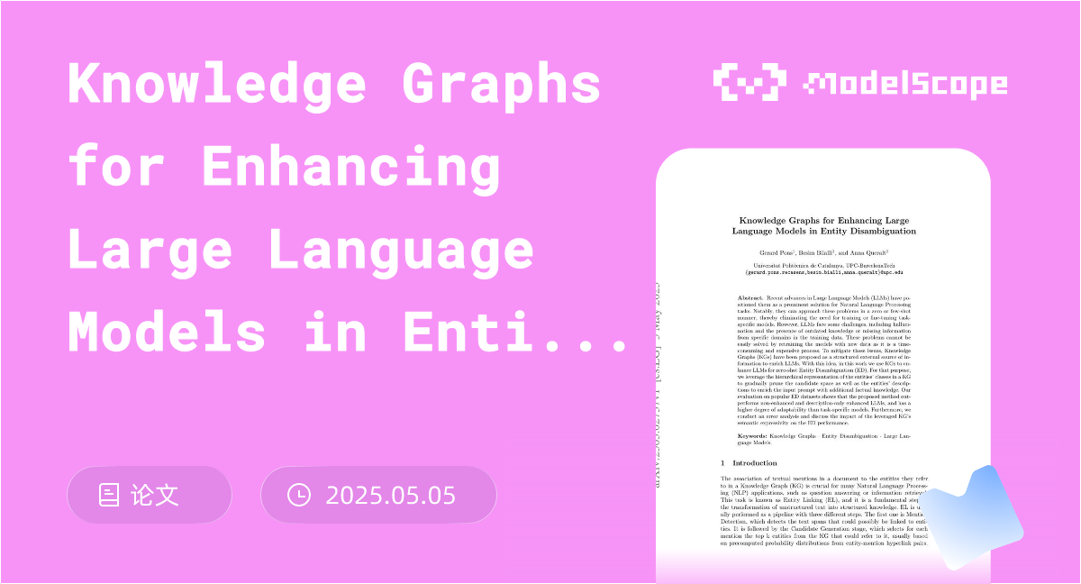 Knowledge Graphs for Enhancing Large Language Models in Entity ...