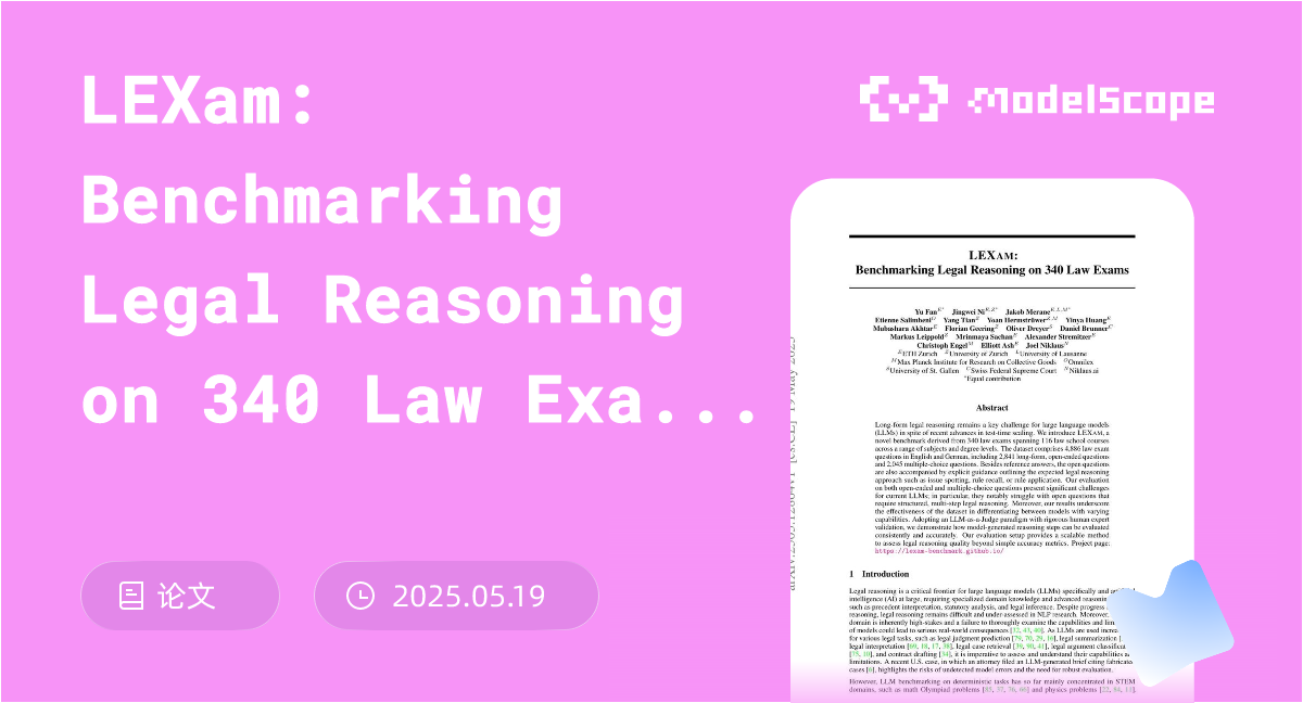 LEXam: Benchmarking Legal Reasoning on 340 Law Exams