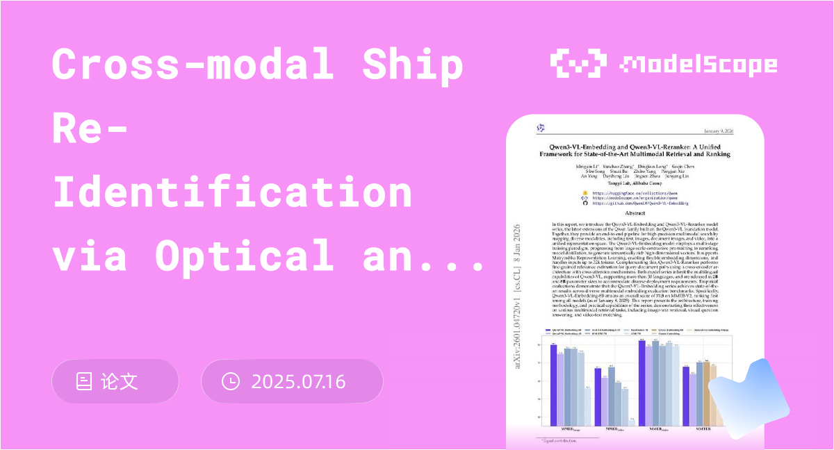 Cross-modal Ship Re-Identification via Optical and SAR Imagery: A Novel ...