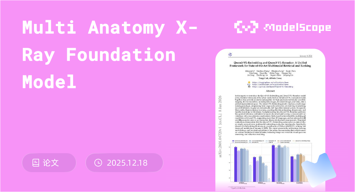 Multi Anatomy X-Ray Foundation Model