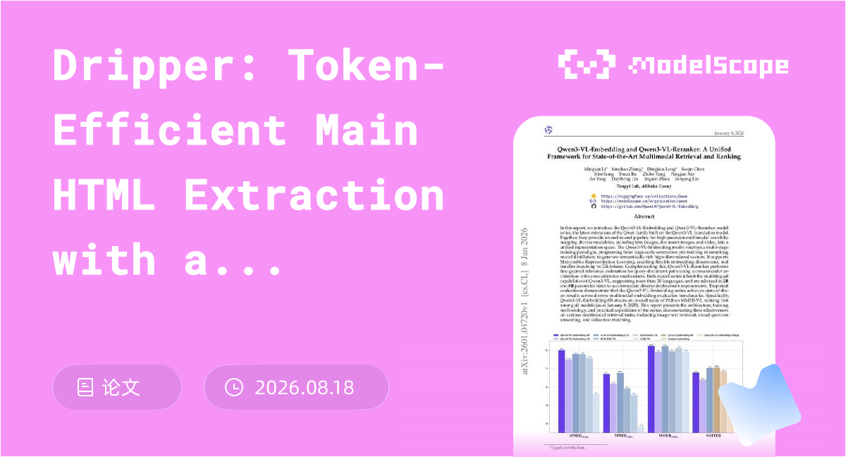 Dripper: Token-Efficient Main HTML Extraction with a Lightweight LM