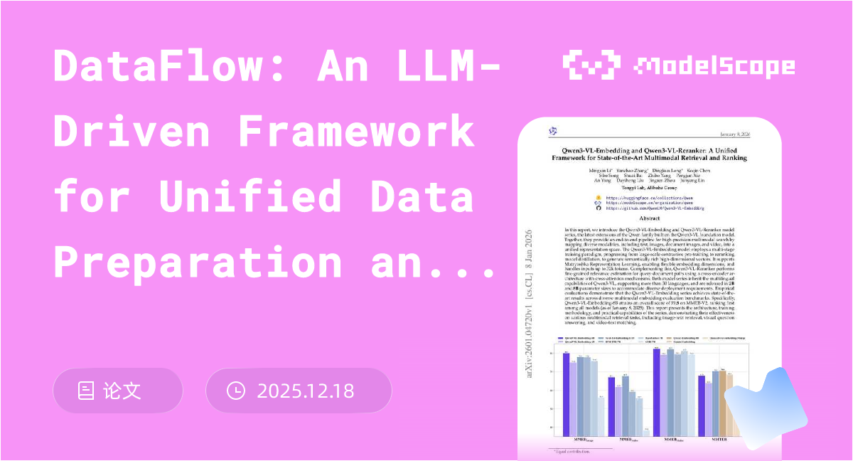 DataFlow: An LLM-Driven Framework for Unified Data Preparation and ...