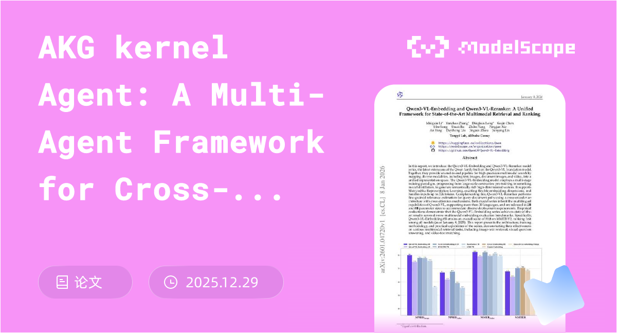 AKG kernel Agent: A Multi-Agent Framework for Cross-Platform Kernel ...