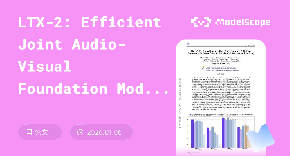 LTX-2: Efficient Joint Audio-Visual Foundation Model