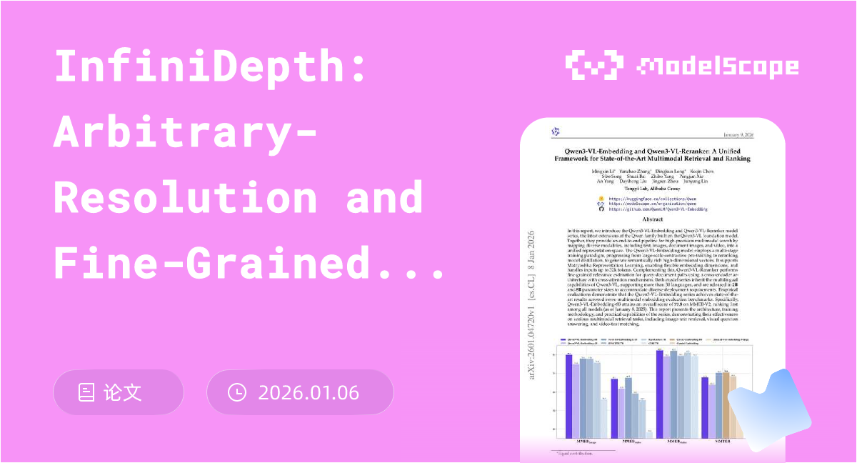 InfiniDepth: Arbitrary-Resolution and Fine-Grained Depth Estimation ...