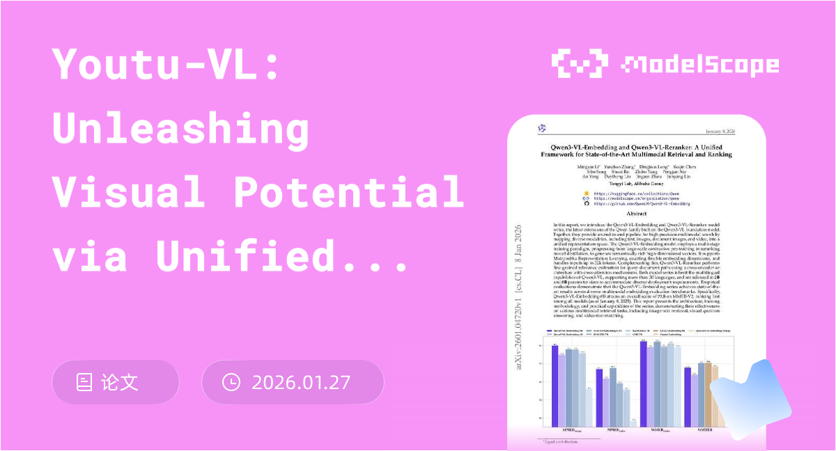 Youtu-VL: Unleashing Visual Potential via Unified Vision-Language ...