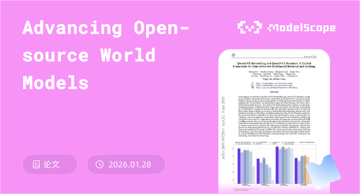 Advancing Open-source World Models