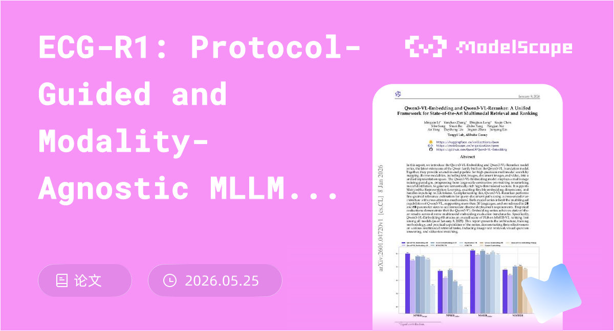ECG-R1: Protocol-Guided and Modality-Agnostic MLLM for Reliable ECG ...