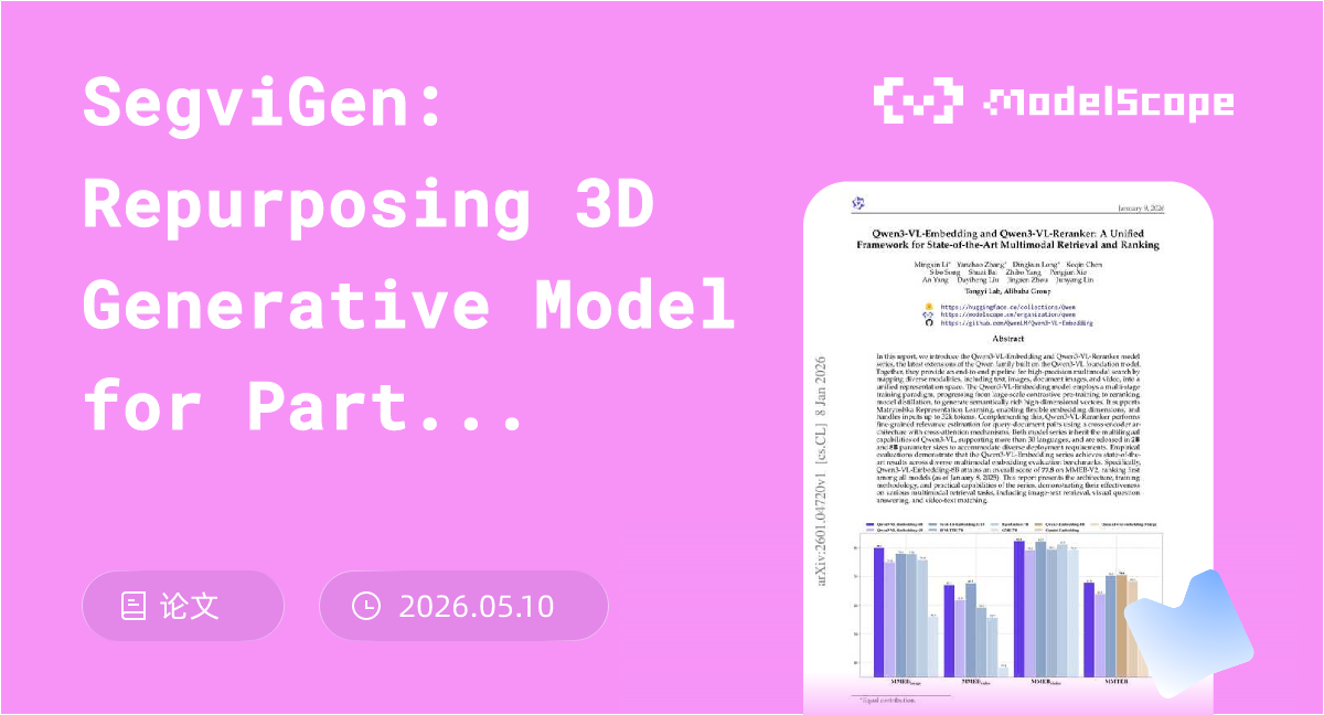 SegviGen: Repurposing 3D Generative Model for Part Segmentation