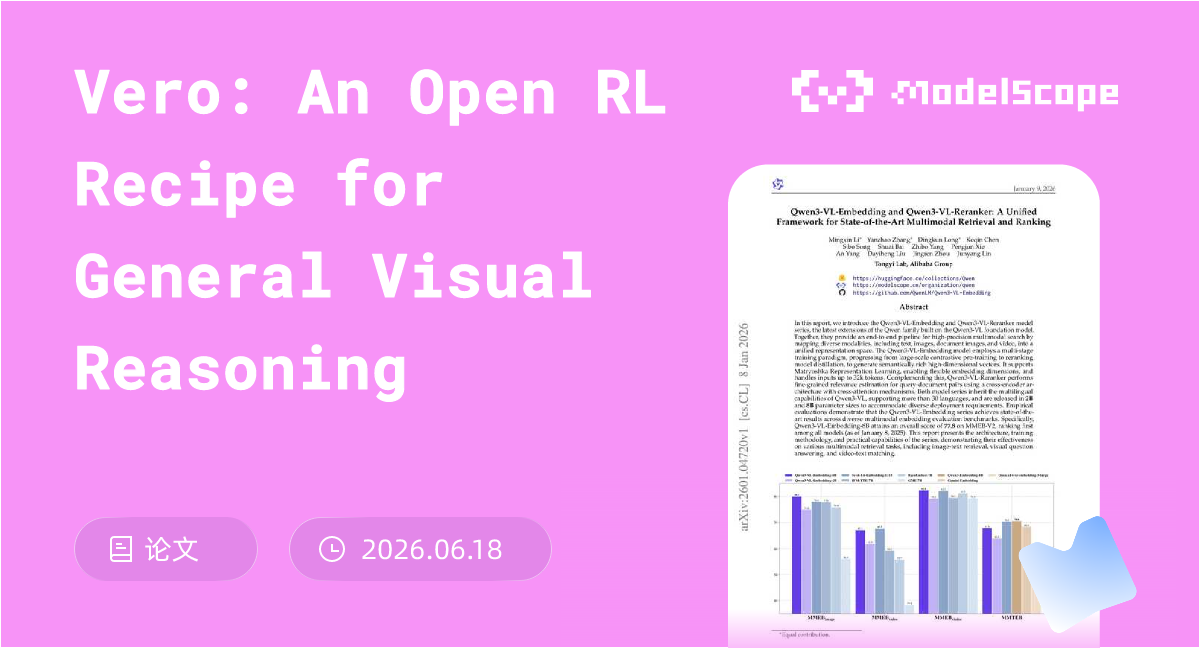 Vero: An Open RL Recipe for General Visual Reasoning