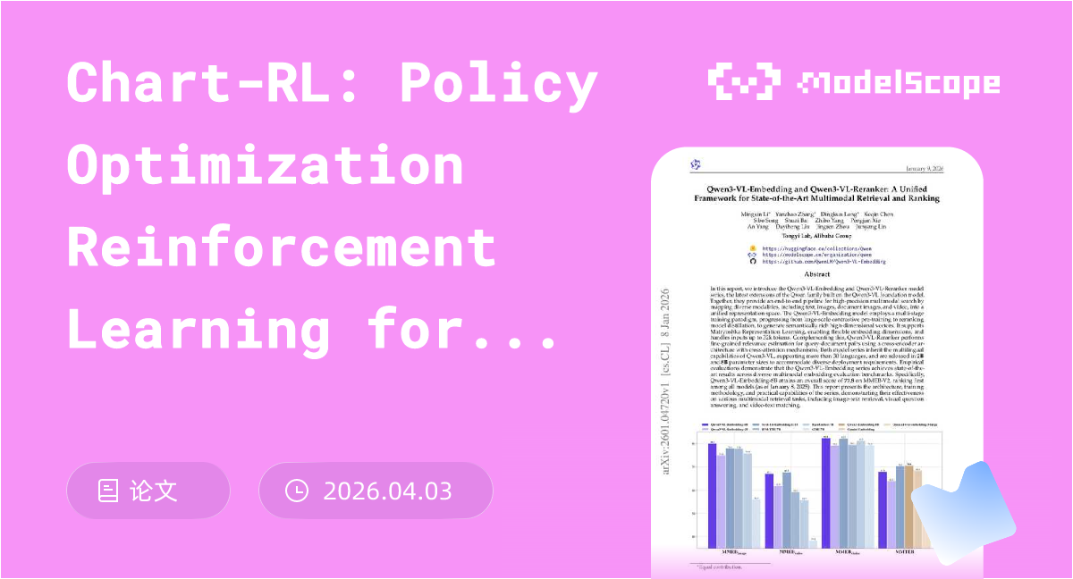 Chart-RL: Policy Optimization Reinforcement Learning for Enhanced ...