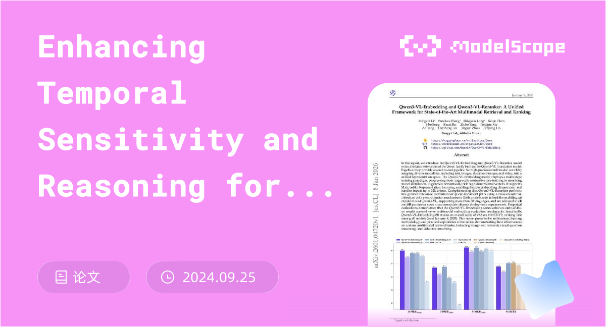 Enhancing Temporal Sensitivity and Reasoning for Time-Sensitive ...